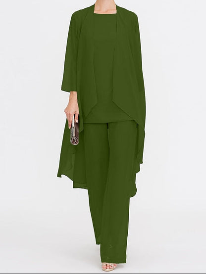 Mother of Pantsuit 3 Wedding Bride the Piece Beach