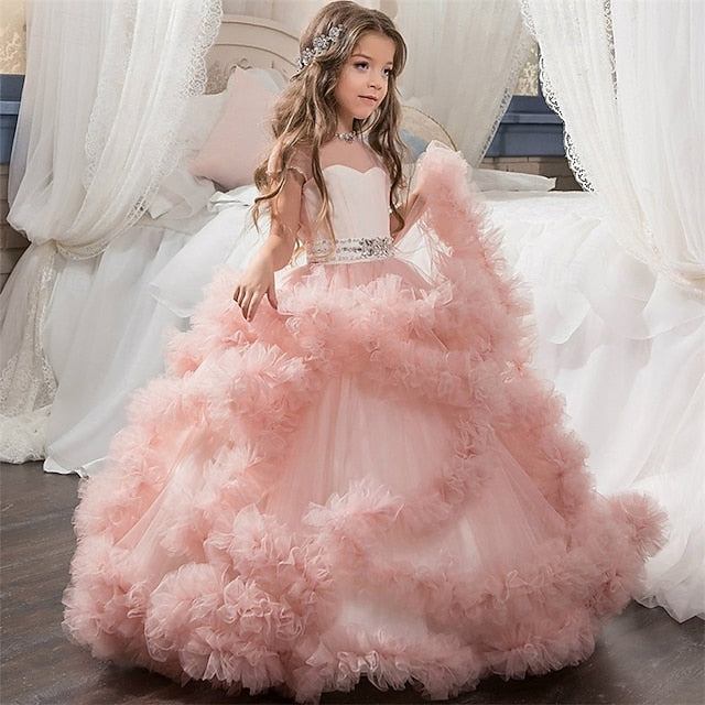 Princess Flower Girl Kid's Girls' Dress
