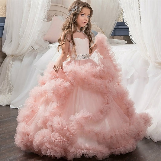 Princess Flower Girl Kid's Girls' Dress