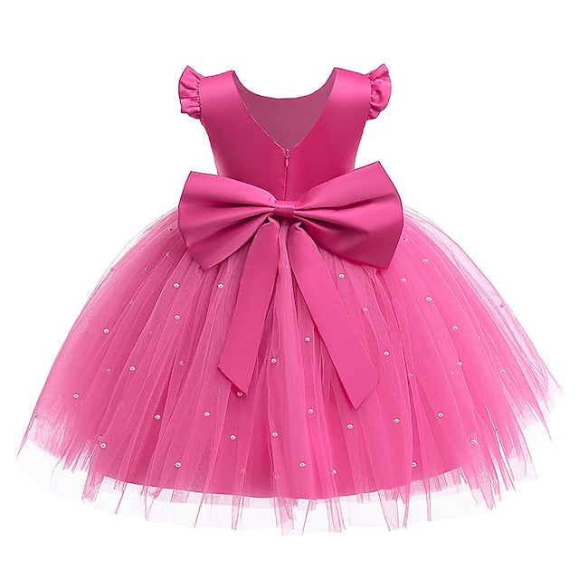 Flower Princess Dress First Communion Girl Girls'