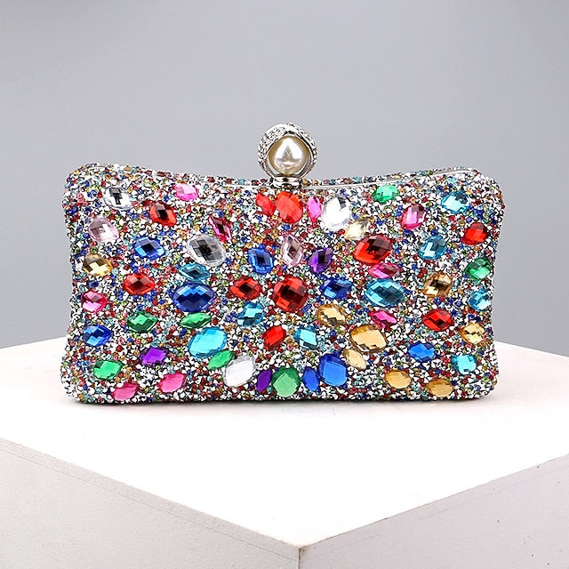 Wristlet Clutch Evening Women's Bags Bag Polyester