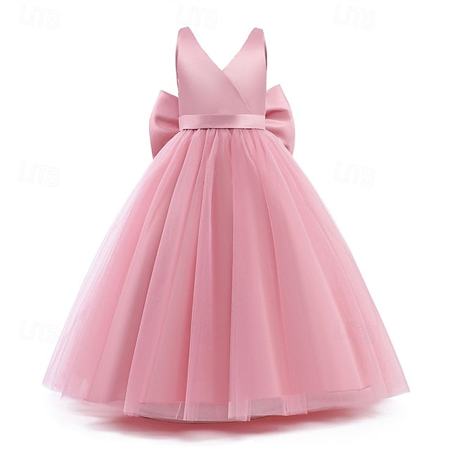 Girls' Princess Flower Dress Girl Kid's