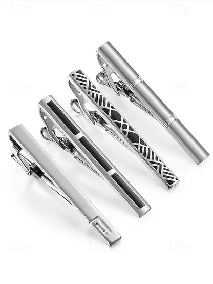 Tie - Slim Men's Metal Clip