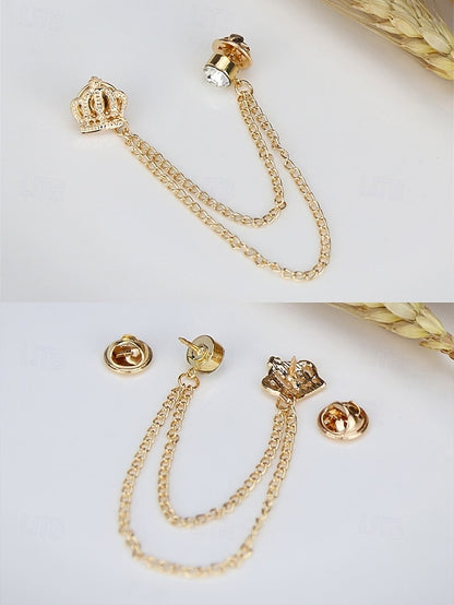 Velvet Tie Detail Chain – Crown Bow and Men's with