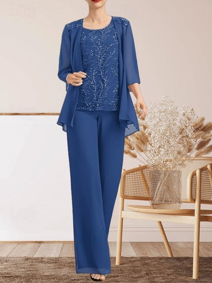 of the Guest Wedding Bride Pantsuit Piece Mother Elegant 3 Dress