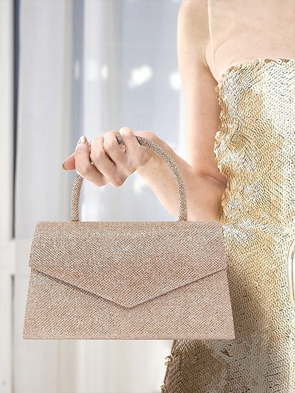 Evening Women's Polyester Shoulder Flap Bag Clutch Bags