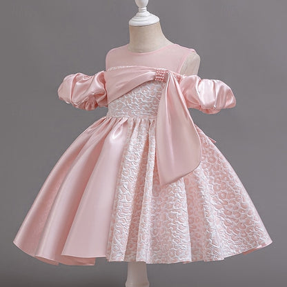 Girls' Wedding Flower Girl Party Formal Dress