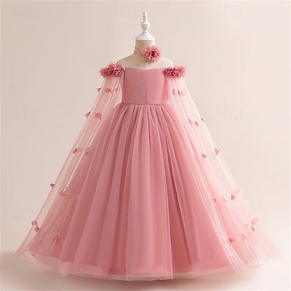 Princess Girl Flower Kid's Dress Girls'