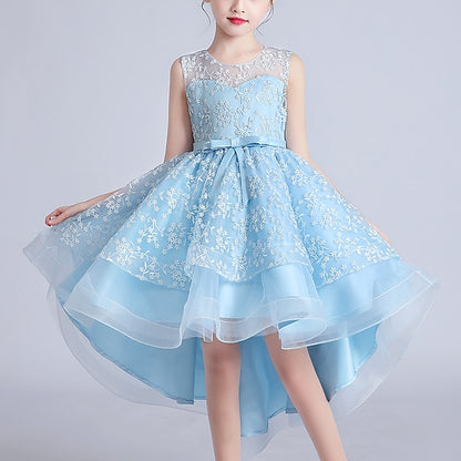 Party Princess Girls' Dress Girl Flower