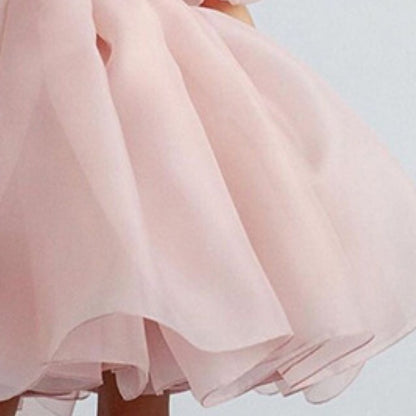 Girls' Flower Dress Solid Party Kids Girl Color