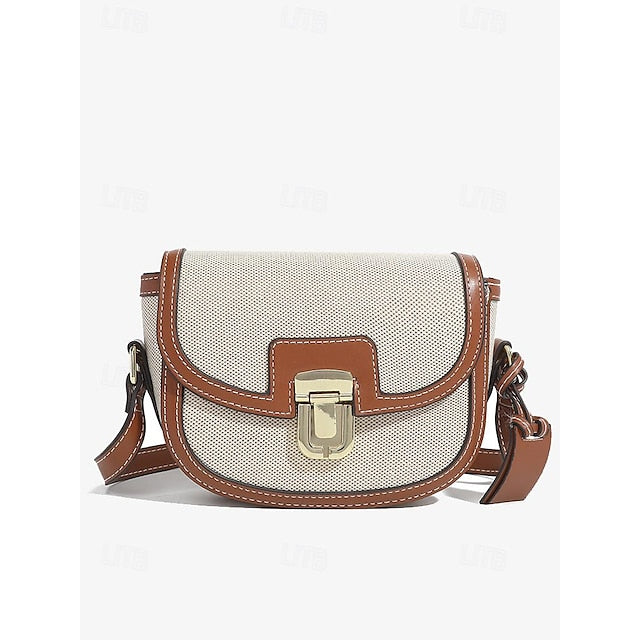 – Bag Trim Vintage Women's Crossbody Leather Small