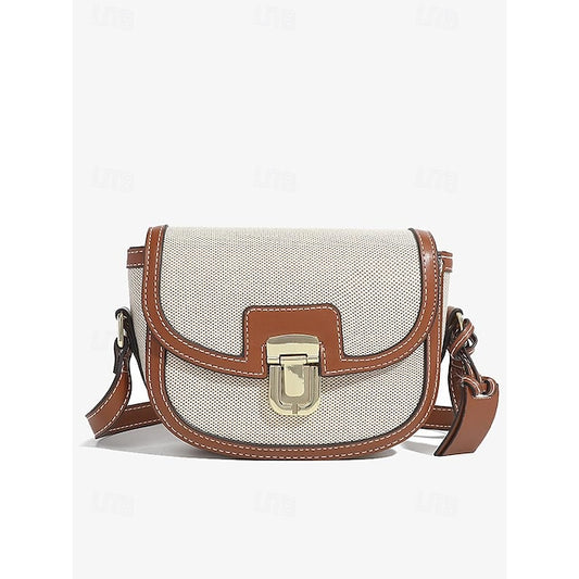 – Bag Trim Vintage Women's Crossbody Leather Small
