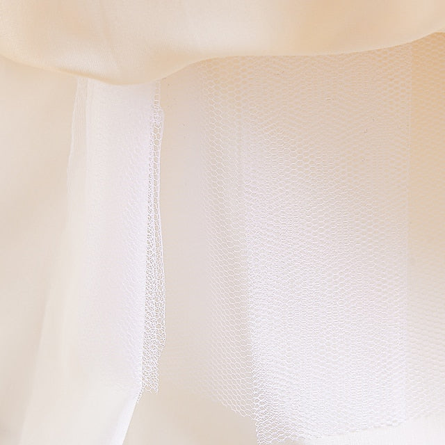 Formal Party Dress Girls' Kids Sleeveless Color Solid