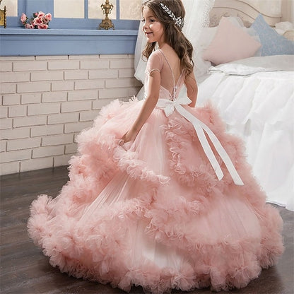 Princess Flower Girl Kid's Girls' Dress