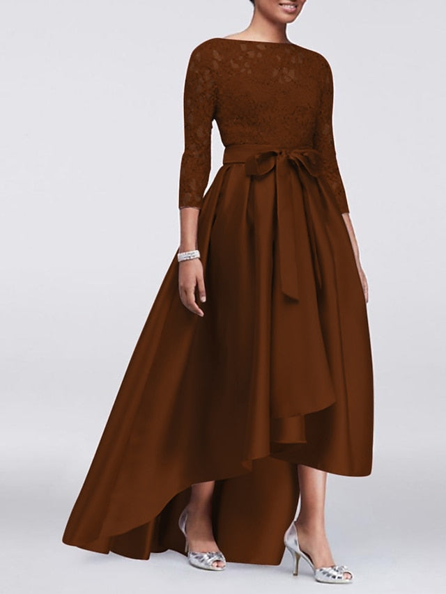 the Bride Mother of Size Wedding Dress Plus Elegant A-Line Guest