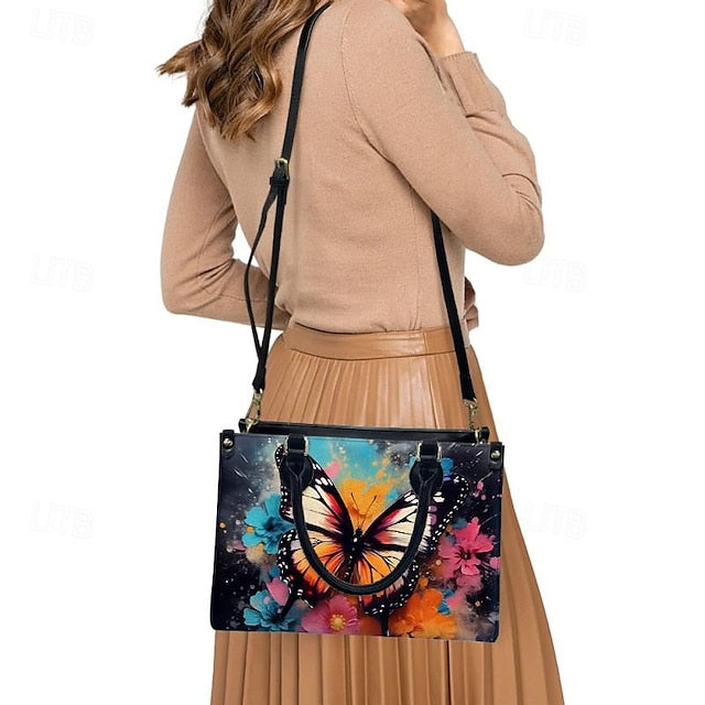 Women's Shoulder Handbag Boston PU Bag Crossbody