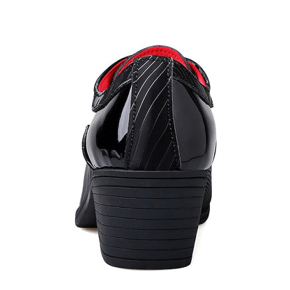 Lace-Up – Leather Stylish Patent Shoes Formal Men's