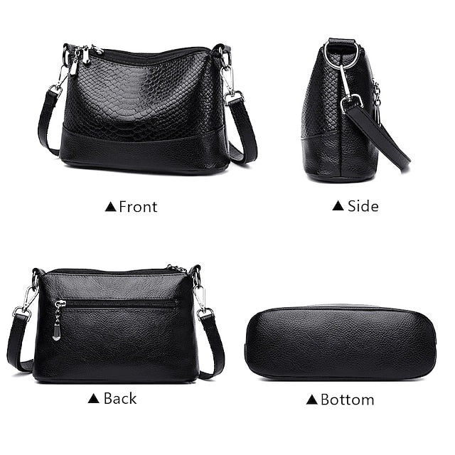 Leather Hobo Crossbody Bag Shoulder PU Women's