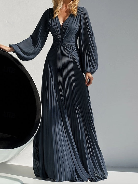 Mother the Dress of A-Line Simple Neck Elegant V Bride