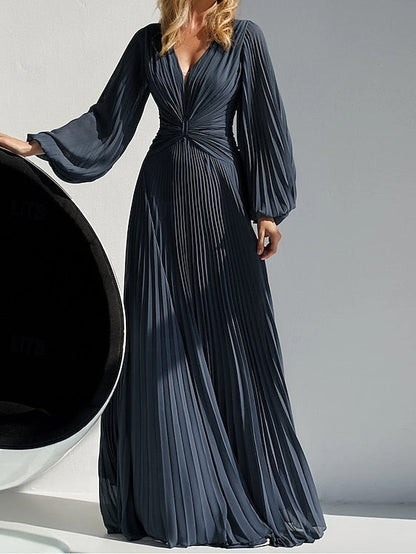 Mother the Dress of A-Line Simple Neck Elegant V Bride