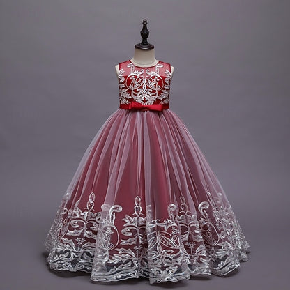 Girl Flower Girls' Dress Kid's Princess