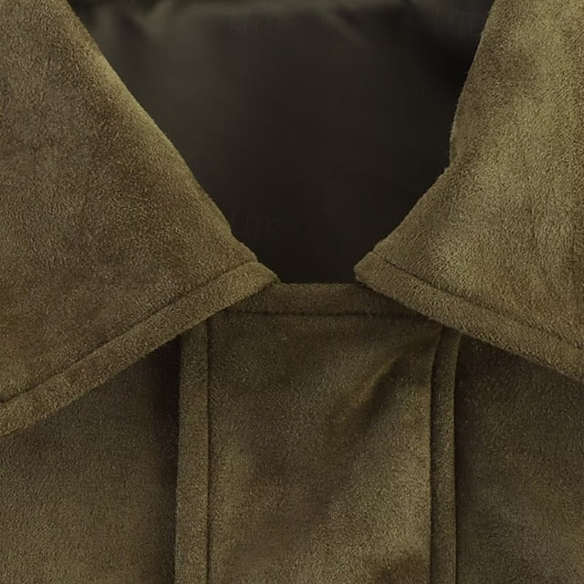 Jacket Zipper Pocket Warm Casual Women's Comfortable