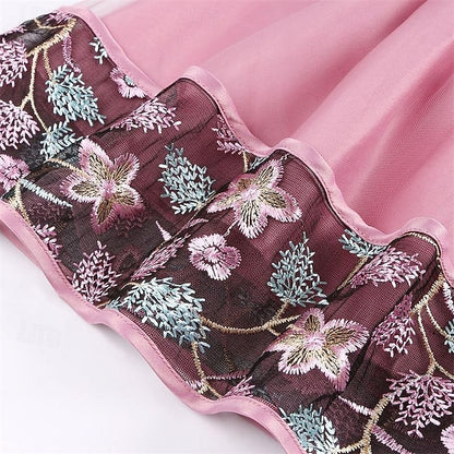 Sleeveless Girl Flower Girls' 3D Party Dress