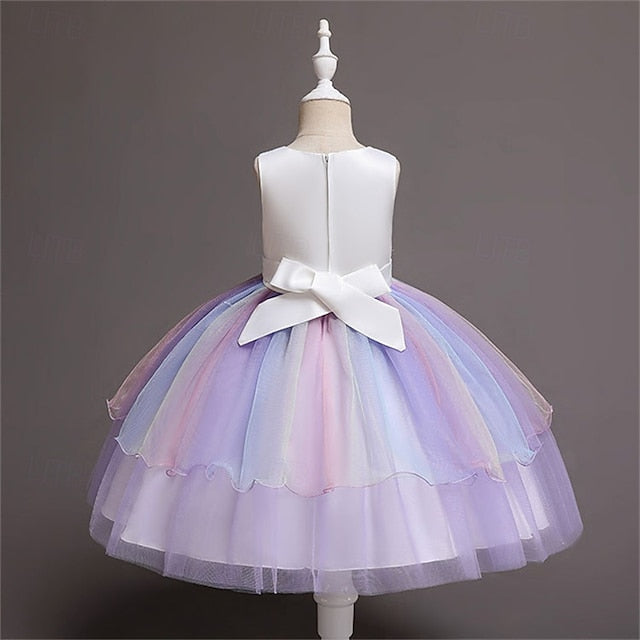 Princess Flower Dress Girl Kid's Girls'