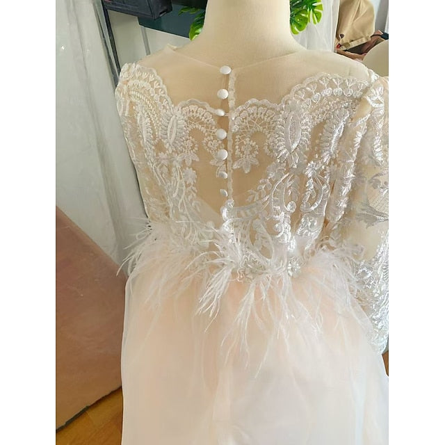 Girl Wedding Girls' Flower Party Princess Dress