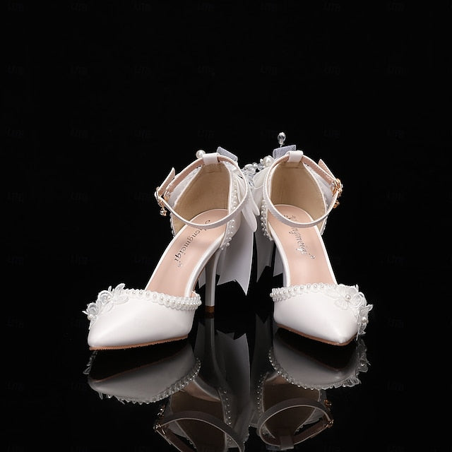 Women's Party White Shoes Wedding