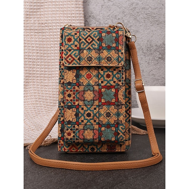 Vintage Bag with Women’s Phone Adjustable Crossbody Boho