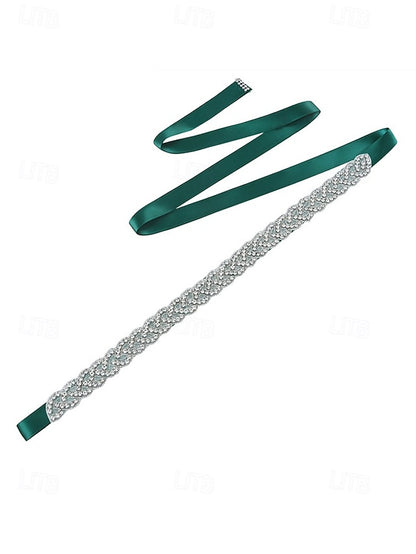 Waistband Bridal Elegant – Rhinestone Wedding Crystal