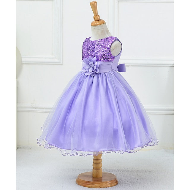 Party Wedding Girl Girls' Flower Dress