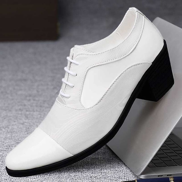 Lace-Up – Leather Stylish Patent Shoes Formal Men's
