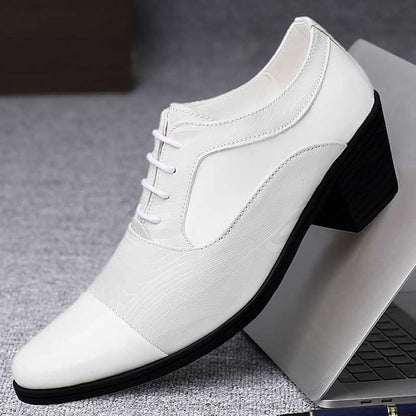 Lace-Up – Leather Stylish Patent Shoes Formal Men's