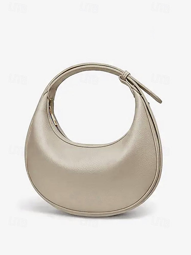 Crescent Elegant Shoulder White - Bag Women's Stylish
