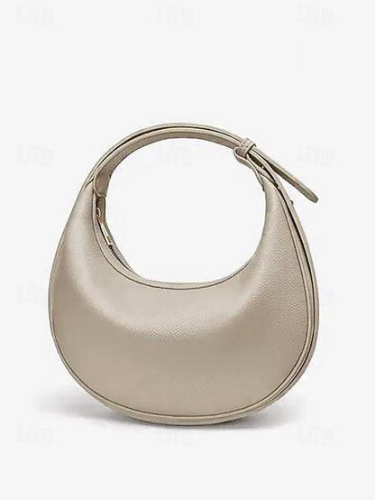 Crescent Elegant Shoulder White - Bag Women's Stylish