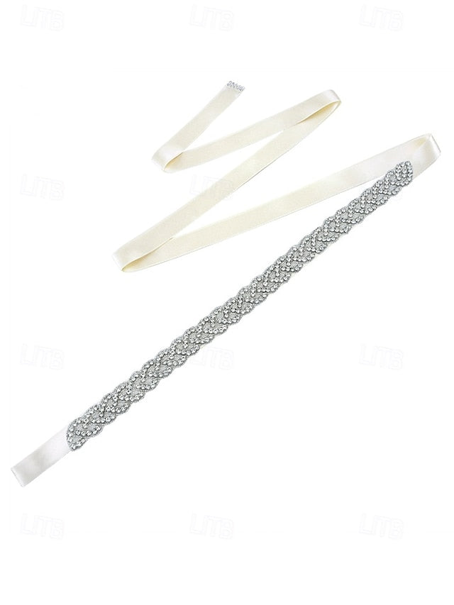 Waistband Bridal Elegant – Rhinestone Wedding Crystal