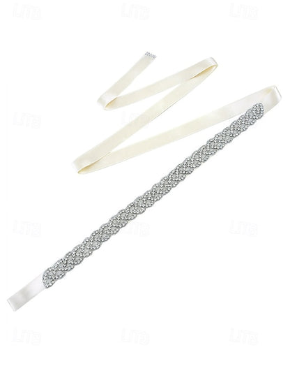 Waistband Bridal Elegant – Rhinestone Wedding Crystal