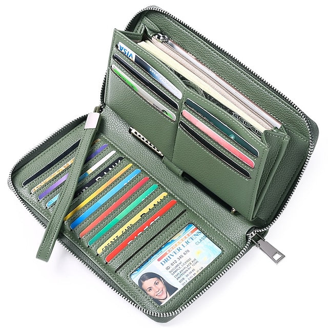 Leather Bag Outdoor Mobile Wallet Daily Women's Phone PU