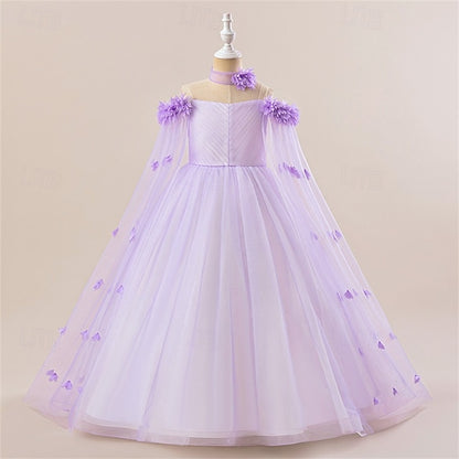 Princess Girl Flower Kid's Dress Girls'