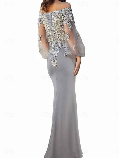 Shoulder / Bride Mother the of Elegant Mermaid Trumpet Off Dress
