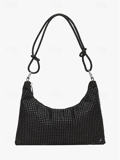 Bag Elegant Handbag Evening Rhinestone Shoulder – Women's