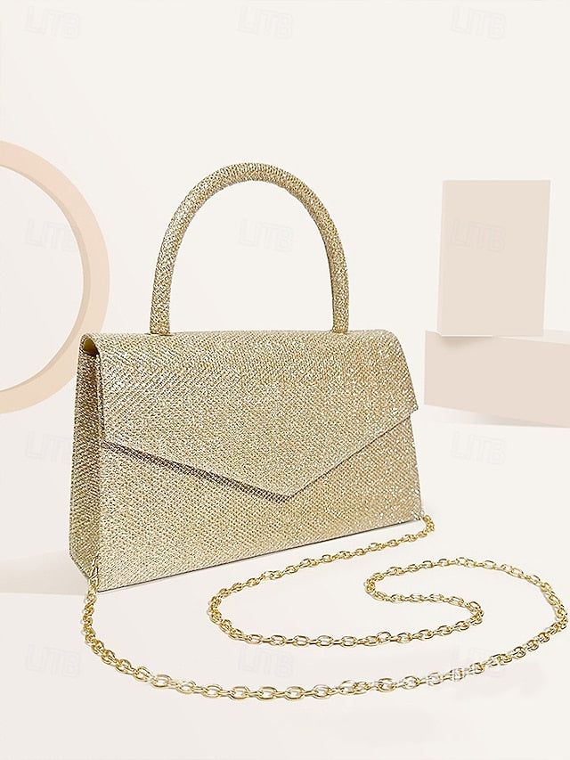 Evening Women's Polyester Shoulder Flap Bag Clutch Bags