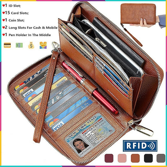Phone Wallet Women's Leather Bag Mobile Daily PU Outdoor