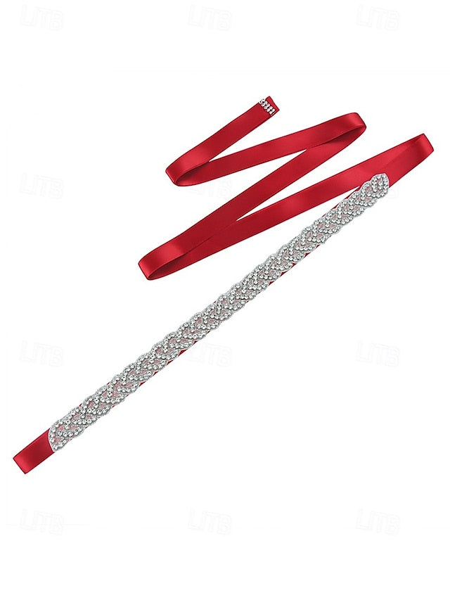 Waistband Bridal Elegant – Rhinestone Wedding Crystal