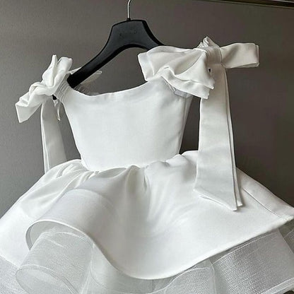 Flower Dress Girl Girls' Wedding Performance Party