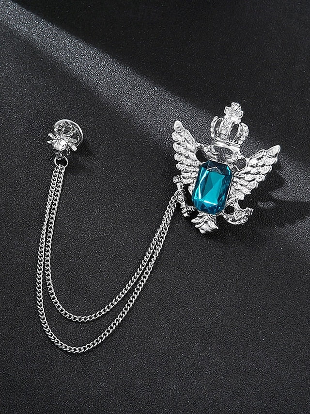 Men's with Lapel Pin Christmas Brooch Deer