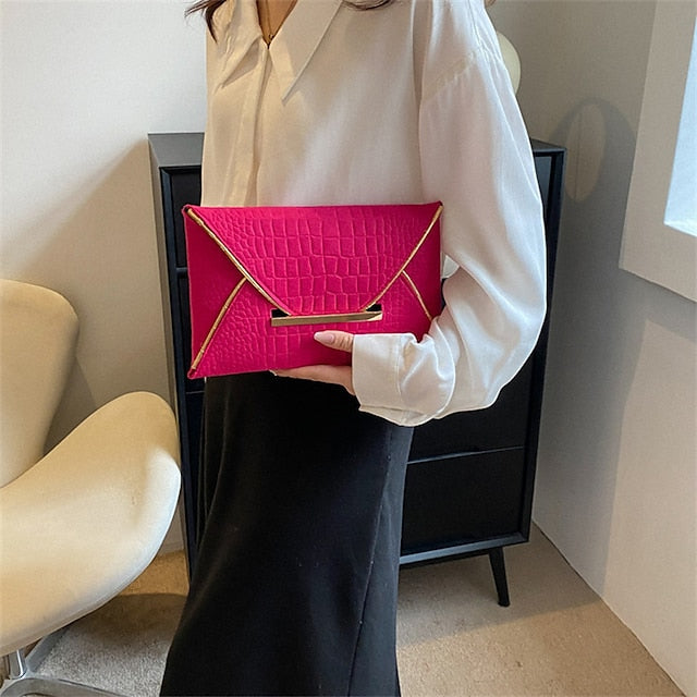 Bags Women's Leather Clutch PU for Bridal Evening