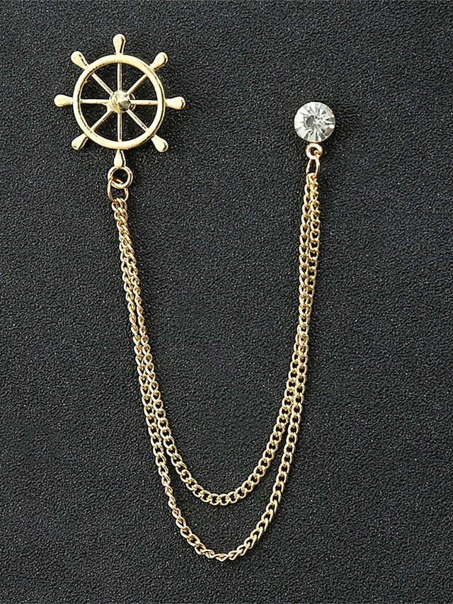 Collar Alloy Reindeer Men's Christmas – Elegant Pins